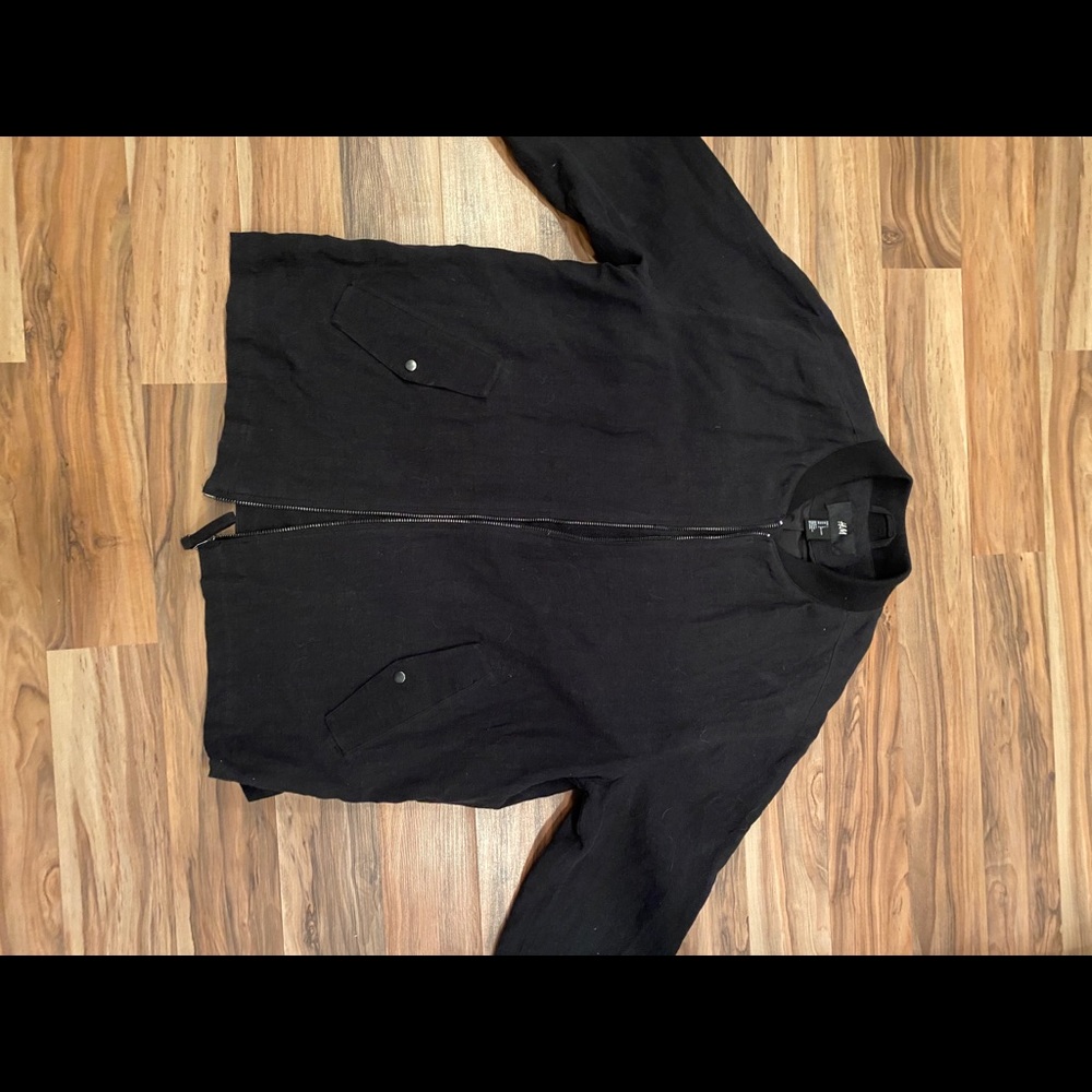 Men’s H&M black light cotton jacket